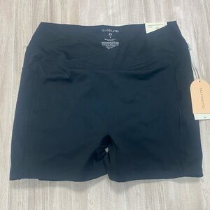 Blogilates crisscross scrunch Black Women's bike shorts